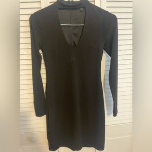 Express black mini dress